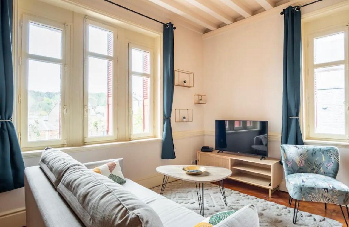 La Villa Bligny Etretat Bagian luar foto