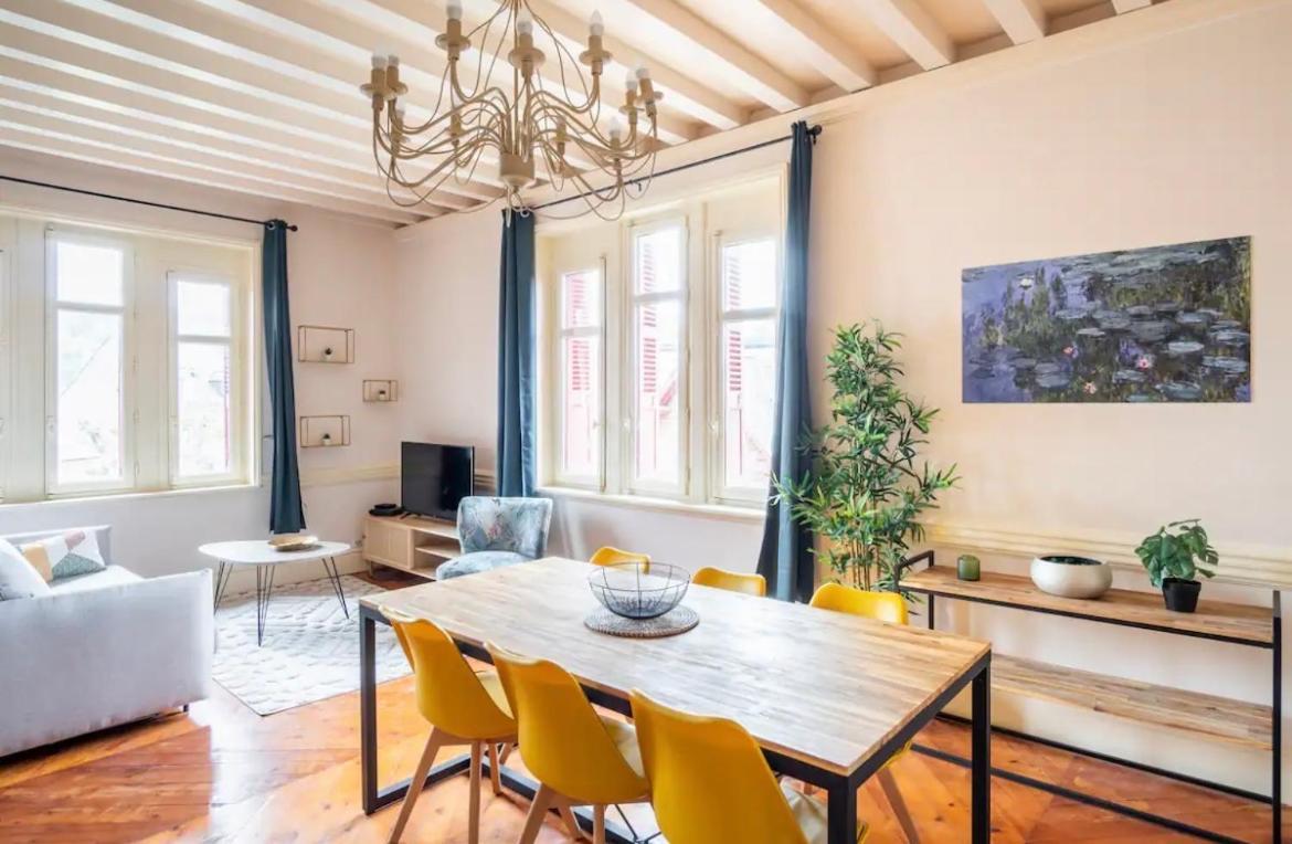 La Villa Bligny Etretat Bagian luar foto